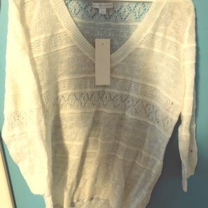 New York and company vneck sweater